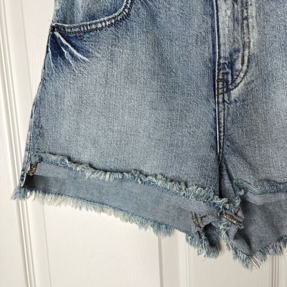NWT O’Neill High Rise Marina Cutoff Frayed Hem Jean Shorts - 28 - Picture 5 of 10
